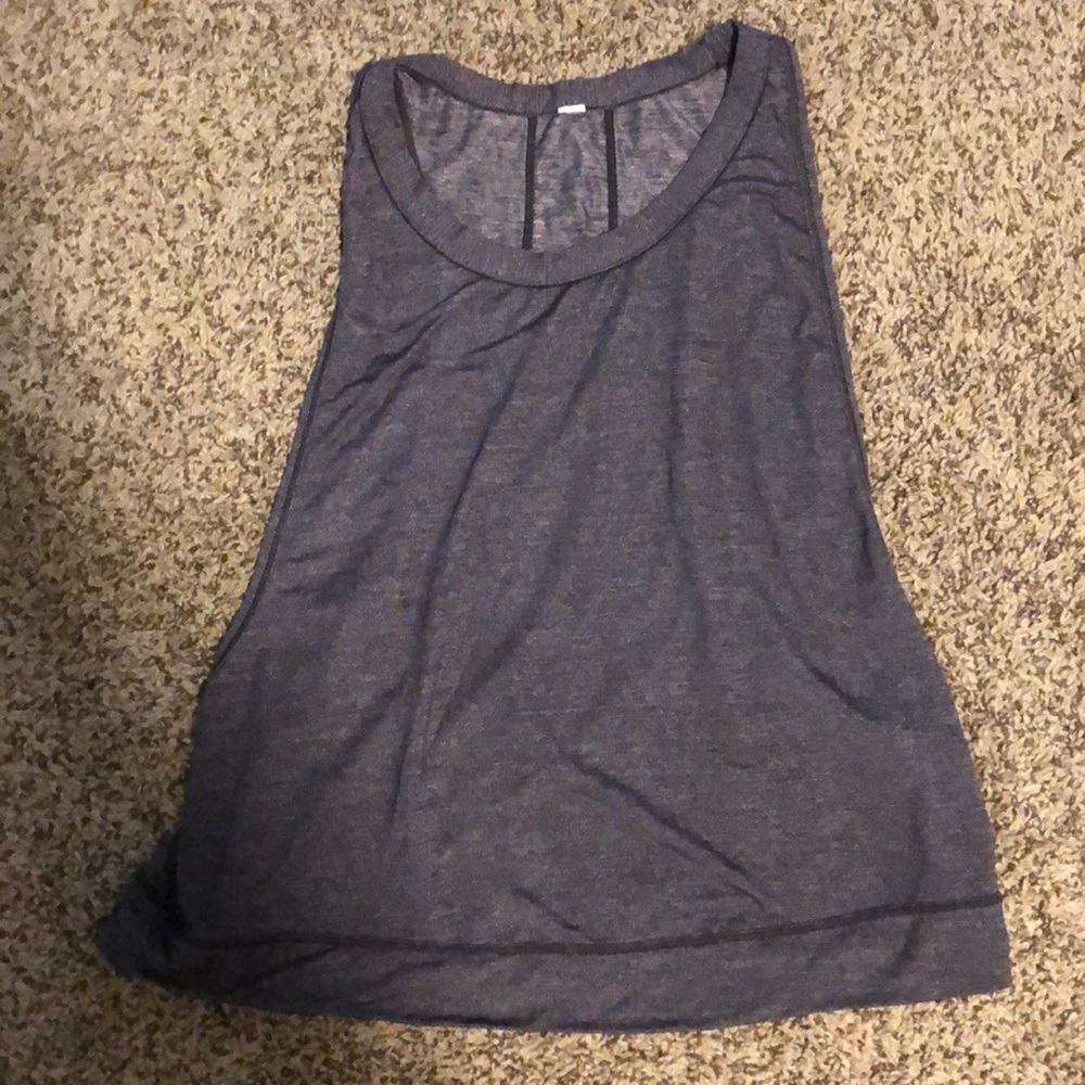 Lululemon purple workout tank top